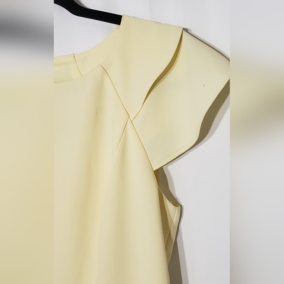 Banana Republic Midi dress, flutter sleeves. Sz. 2, EUC - Picture 6 of 11